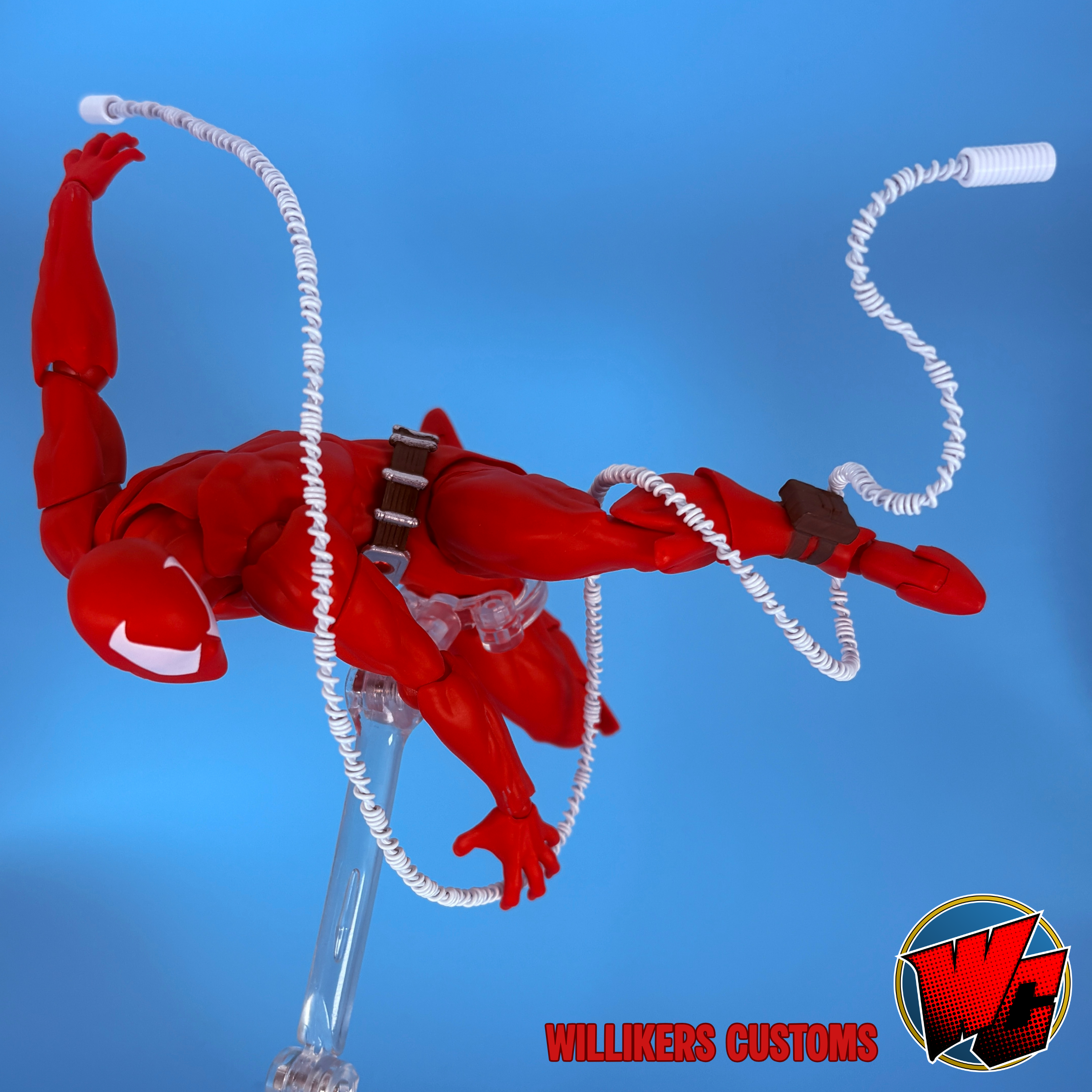 Willikers Web Lines, Custom Bendable Web Lines for 1:12 Collector Action Figures