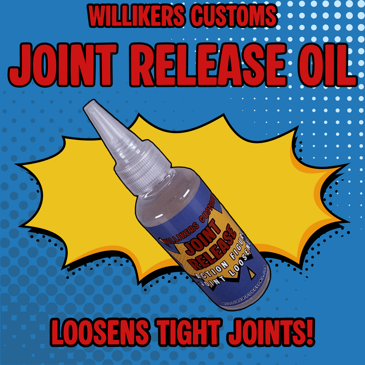 JOINT RELEASE • Action Figure Joint Loosening Oil