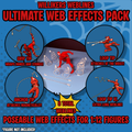 Ultimate Poseable Web Effects Pack for 1:12 Action Figures