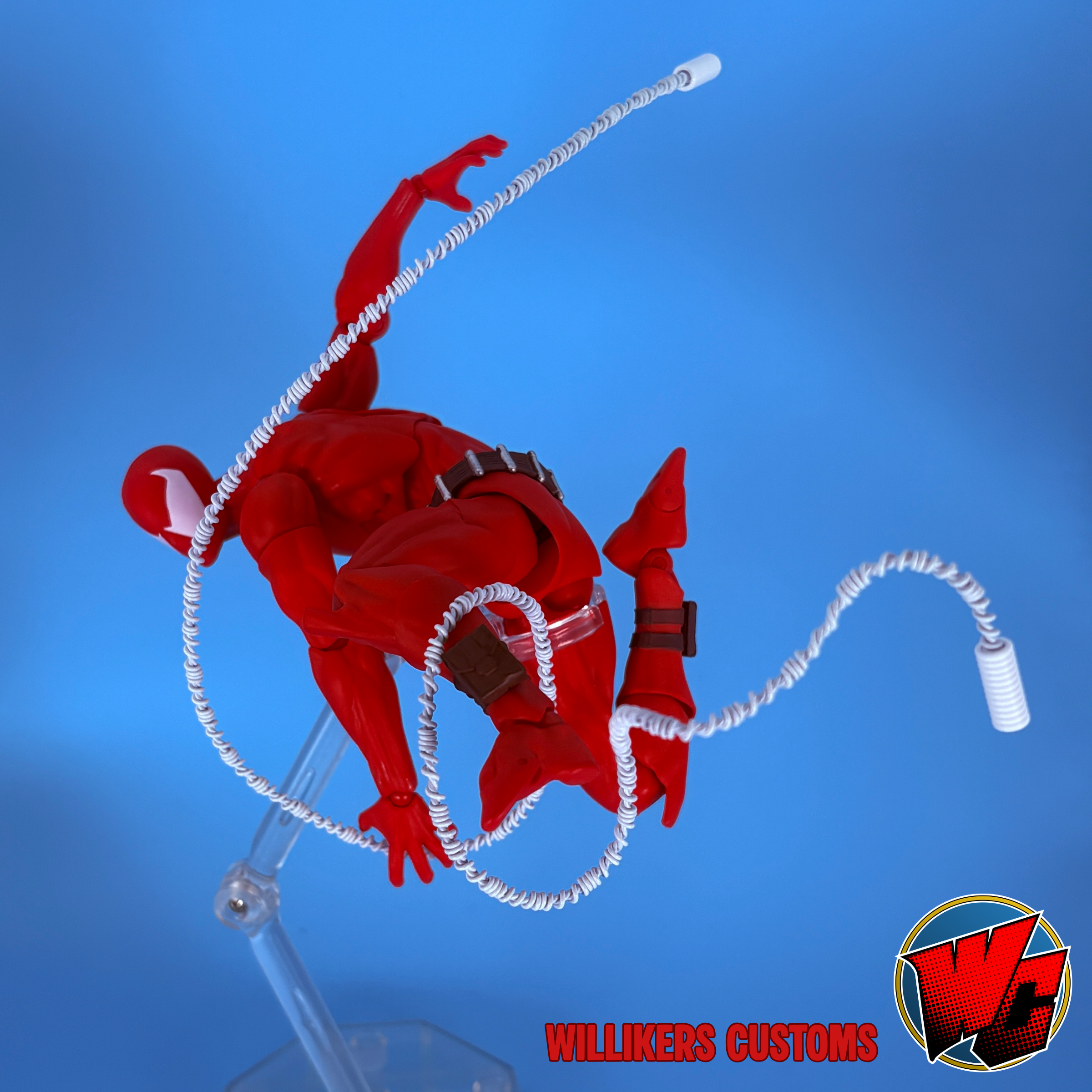 Willikers Web Lines, Custom Bendable Web Lines for 1:12 Collector Action Figures