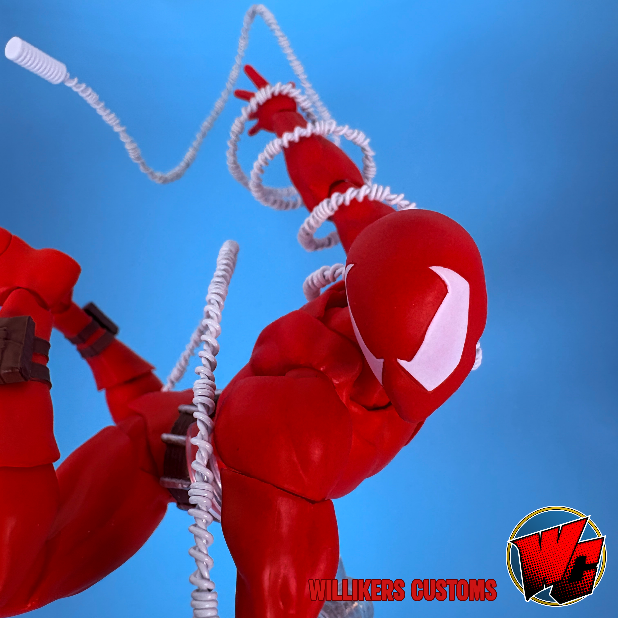 Willikers Web Lines, Custom Bendable Web Lines for 1:12 Collector Action Figures