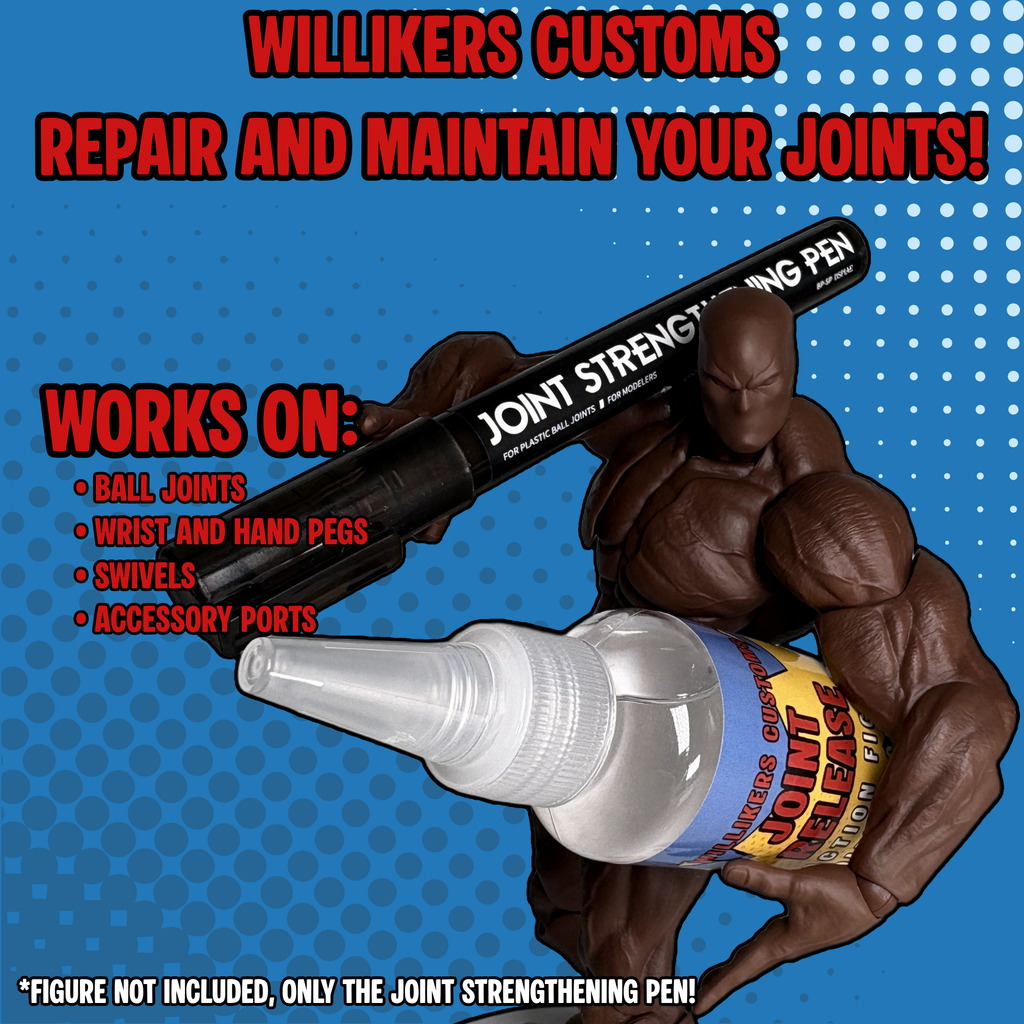 JOINT CONTROL KIT • Action Figure Joint Tightener + Loosening Oil