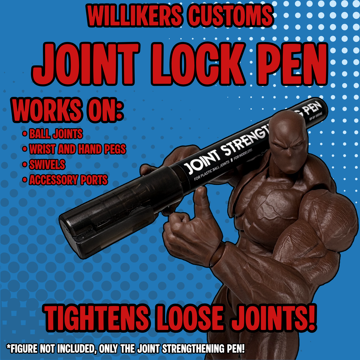 JOINT CONTROL KIT • Action Figure Joint Tightener + Loosening Oil